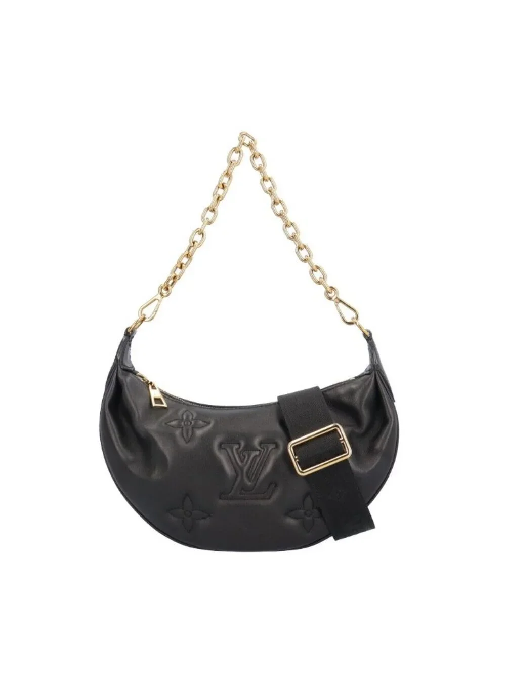 Louis Vuitton Oversome Bubble Glam Shoulder Bag Black